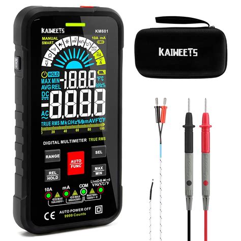 KAIWEETS Digital Multimeter Voltmeter Smart Electrical Tester Measures ...