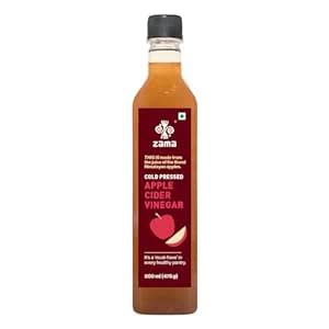 Zama Organics Apple Cider Vinegar 500ml | Raw, Unfiltered with Mother ...