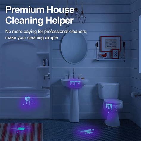 Buy Blacklight Flashlight,51/21 LED UV Flashlights, Upgraded Bright ...