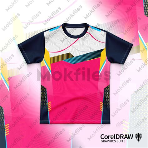 CorelDRAW CDR Jersey Designs sports M-CR80 – Mokfiles