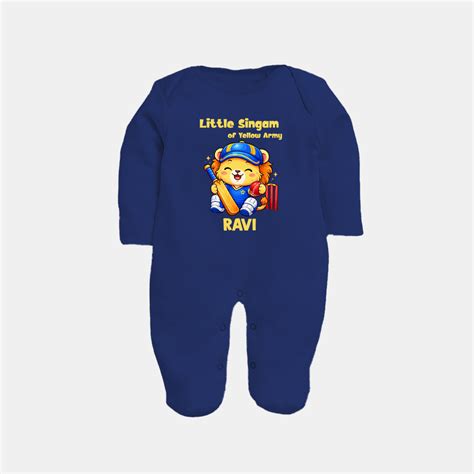 Little Champ of Yellow Army FULL BODY SUIT – Anveshana Clothing