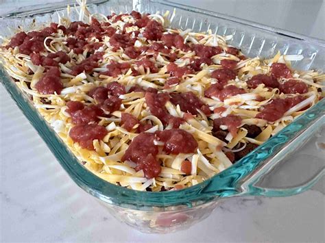 Aldi Recipe: Easy Layered Taco Dip Recipe | Simple Purposeful Living