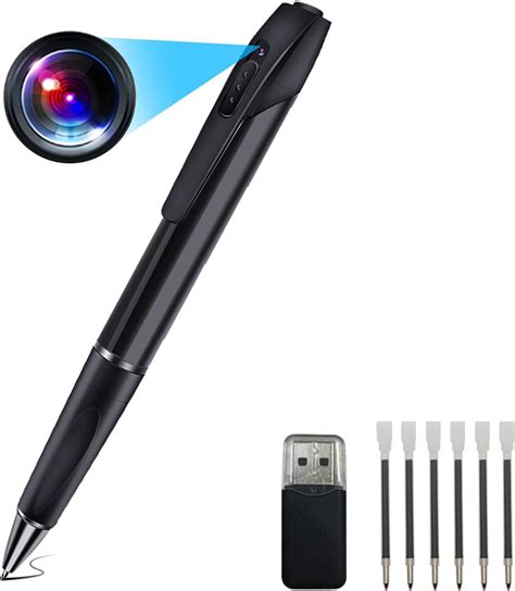 Amazon.com : Portable Hidden Camera Pen, Mini Body Video Camera Pen ...