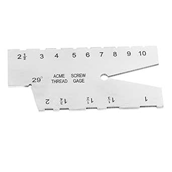 29 Degree Screw Thread Gauge Stainless Steel Grinding Gage Inspection ...