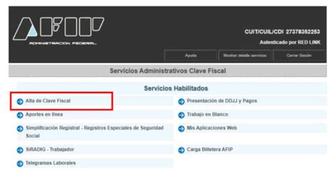 Tutorial Clave AFIP 的图像结果