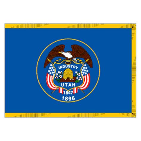 Old Utah Polyester Flag – Flag Of Nation