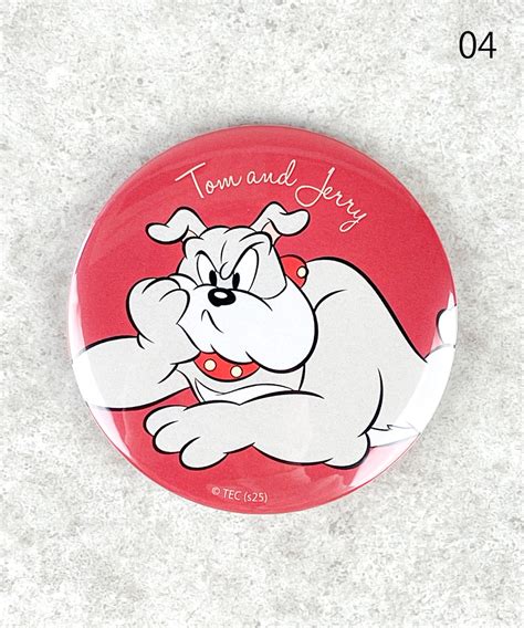 F258105_TOM and JERRY×Flapperトムジェリフレンズ缶バッチミラー2 | Flapper