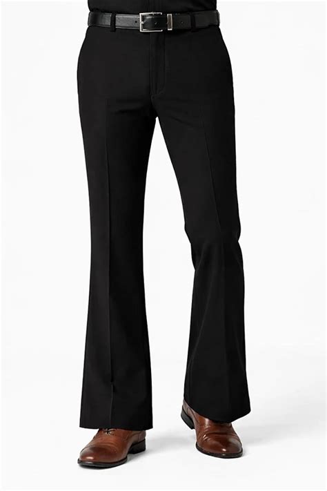 Buy Men’s Black Japanese Style Wide-Leg Pants | Herb boost