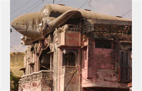 D'source Design Gallery on Hawai Jahaz Kothi - A plane set on its roof ...