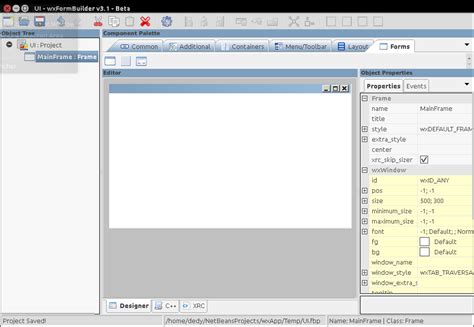 Image result for WxWidgets GUI Design
