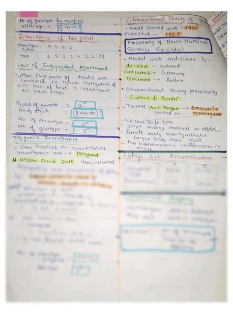 Principle of Inheritance Class 12 One Shot 的图像结果
