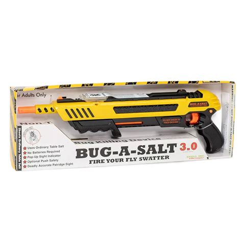 Bug-A-Salt 3.0 Yellow | Non-Toxic Fly & Pest Control Gun