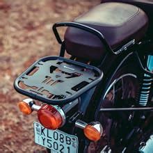 M TECHNICS Classic Reborn 350 Luggage Rack | Expedition Back Rack for ...