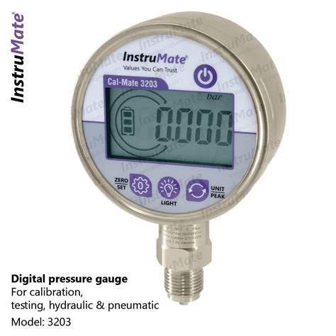 Digital pressure gauge - 3203 - Instrumate