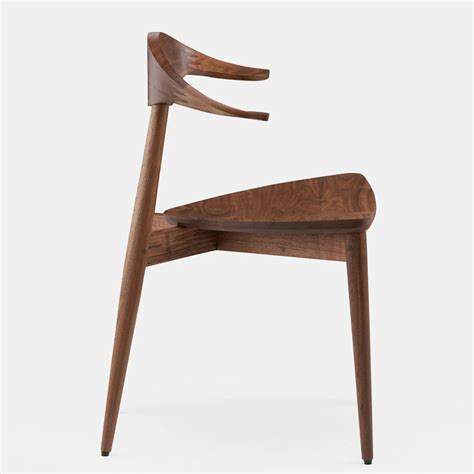 Cametra Walnut Wood Study Chair – Nismaaya Decor