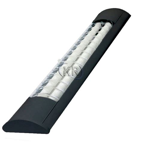 LUMINARIA FLUORESCENTE 2 X 40W BIVOLT PT - KR Soluções e Materiais ...