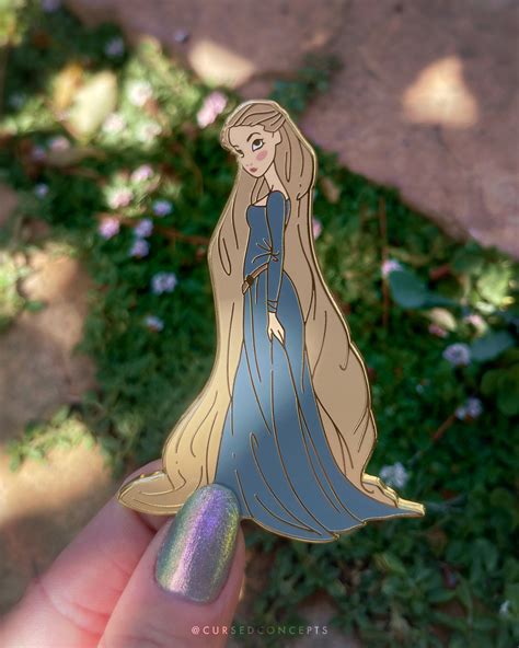 Rapunzel Concept Art Pin - LE 100 — Cursed Concepts