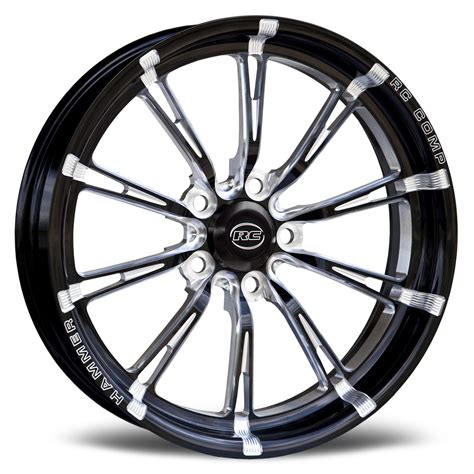 RC Components CS74532-03E RC Components Hammer Eclipse Gloss Black Wheels | Summit Racing