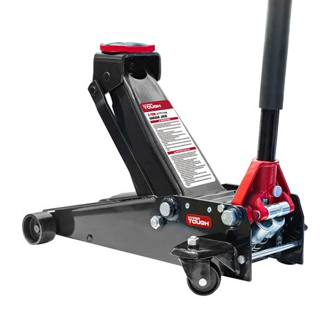 Free Shipping! Hyper Tough 3 Ton Floor Jack with Dual Pump, Steel ...