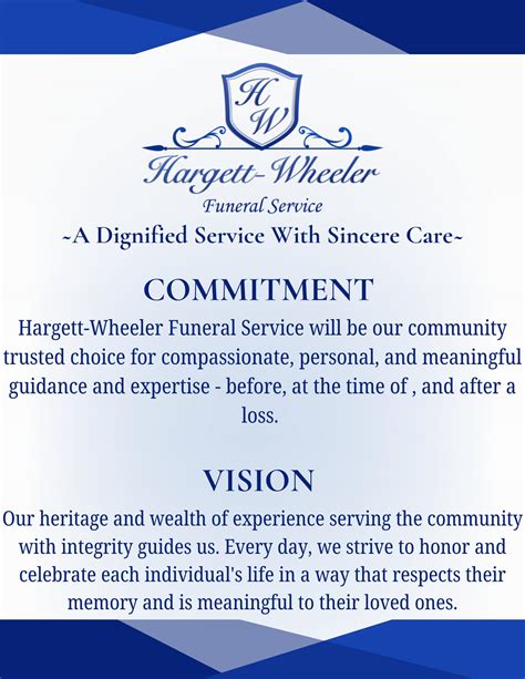 Hargett-Wheeler - At Hargett-Wheeler Funeral Service, we are committed ...