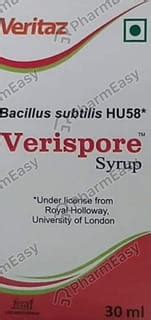 Buy Verispore 2 B Syrup (30) Online & Save Up to 24% at PharmEasy