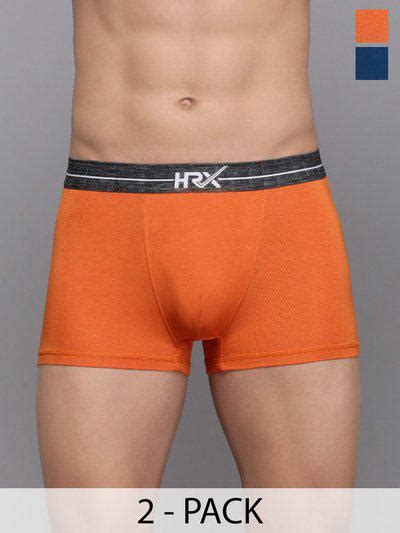 Price History of HRX by Hrithik Roshan Pack Of 2 Long Trunks HRX_TRK ...