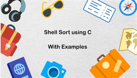 Image result for Shell Sort in C