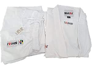 WKF Approved SMAI – PRO Fighter Kumite GI [Karate Uniform] (5) : Amazon ...