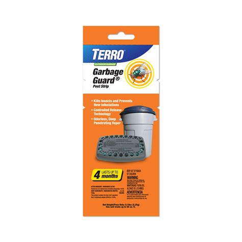 TERRO T800 Garbage Guard Trash Can Insect Killer - Kills Flies, Maggot ...