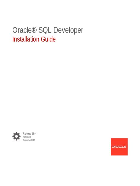 Oracle SQL Developer Installation Guide 的图像结果