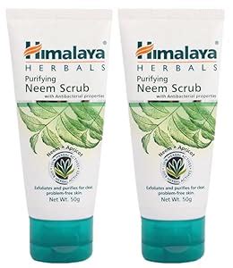 Buy Himalaya Herbals Neem Scrub, 50g Pack of 2__HUMARABAZAR Online at ...
