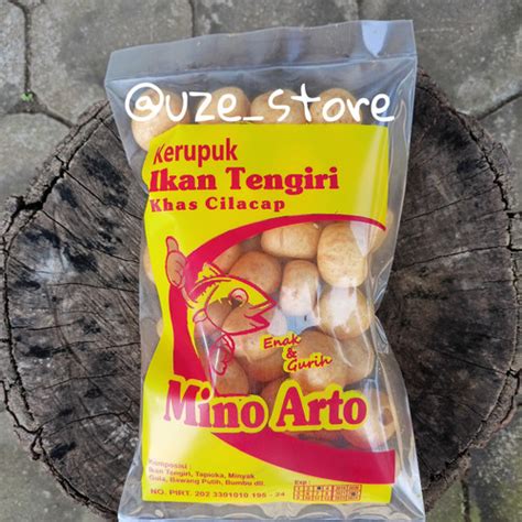 Jual Kerupuk Ikan Tengiri Mino Arto Khas Cilacap Kemasan Kecil - Kab ...