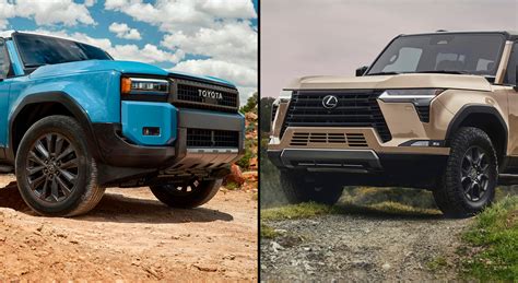 2024 Toyota Land Cruiser vs. Lexus GX 550: Which One Is Right for You? - TFLcar