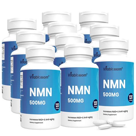 Buy Vitablossom Sublingual NMN 500mg x 1200 s-Fast-Acting NMN ...