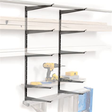 5 Shelf Steel Wall Mounted Shelving at Lowes.com