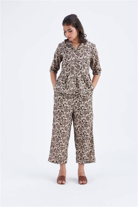 Zola Beige co-ord set – Hasttvam