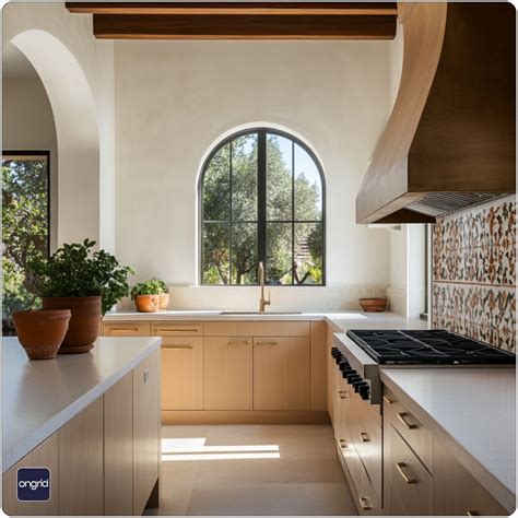 Mediterranean Kitchen Design - Indian Fusion – Ongrid Design