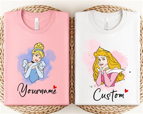 Personalized Disney Princesses Shirts, Princess Group Shirt, Custom ...