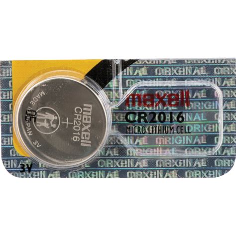 Maxell CR2016 3V Lithium Coin Battery 410 B&H Photo Video