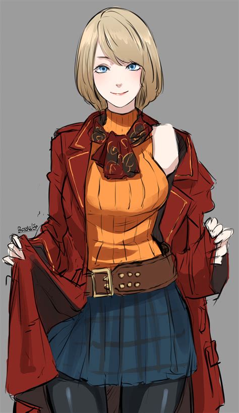 ashley graham (resident evil and 2 more) drawn by butcha-u | Danbooru