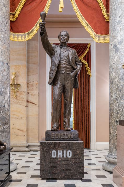 Thomas Edison Statue, U.S. Capitol for Ohio | AOC