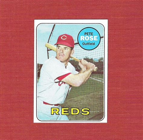 Pete Rose Baseball Card Topps - Pet Spare