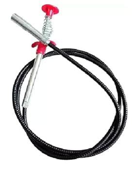 Drainage Cleaner Drain Pipe Cleaning Spring Stick Wire 5FT, Hair ...