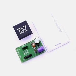 VGS MARKETINGS EM18 RFID Reader module with RFID Card Temperature ...