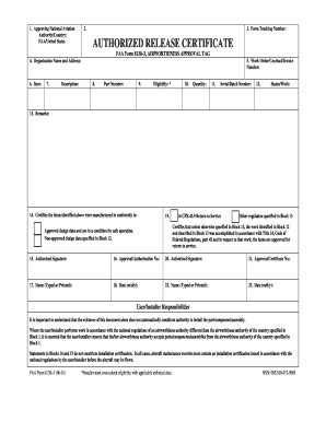 2014-2026 Form FAA 8130-3 Fill Online, Printable, Fillable, Blank ...