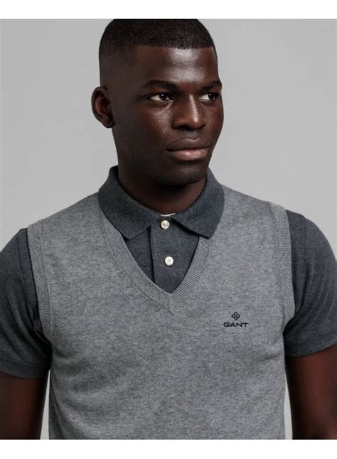 GANT Gant Classic Cotton Slipover for Men | Best Price KSA
