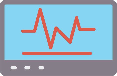 Monitoring Flat Icon 11670975 Vector Art at Vecteezy