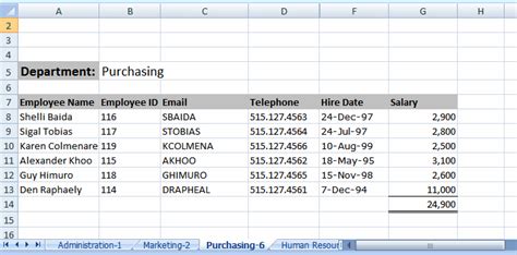 Image result for Excel Worksheet Format