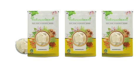 IndianJadiBooti Nausadar Katli, 3 Packs of 900 Grams : Amazon.in ...