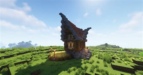 Image result for Minecraft Medieval Farm House Tutorial